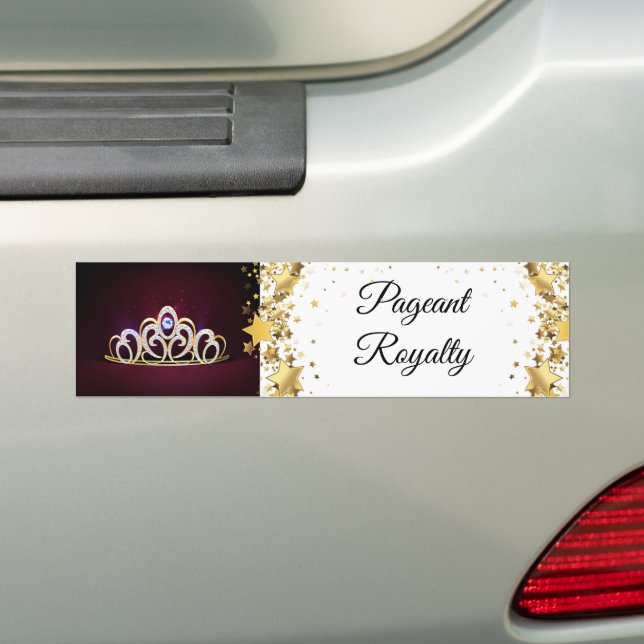 Pageant Bumper Sticker (On Car)