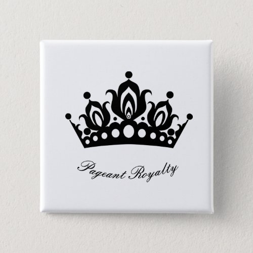 Pageant Button Pin
