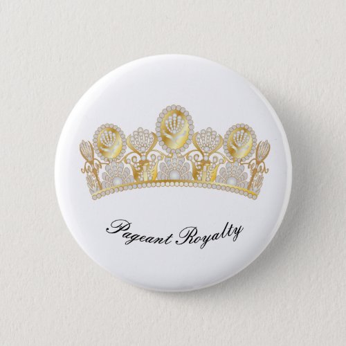 Pageant Button Pin