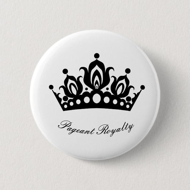 Pageant Button Pin (Front)