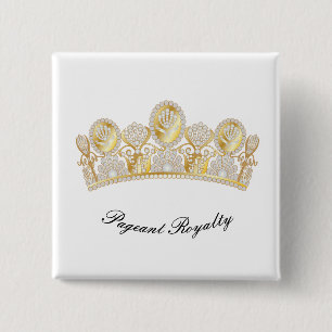 Pageant Button Pin