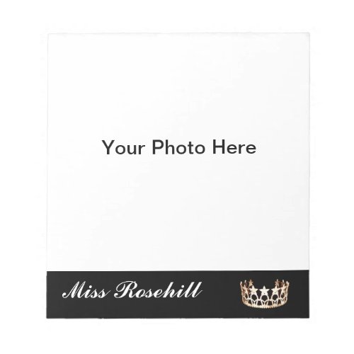 Pageant Crown Autograph Pad