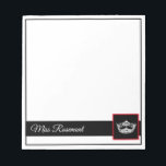 Pageant Crown Autograph Pad<br><div class="desc">BEST SELLER! Hey pageant royalty this autograph pad is perfect to use at all your autograph signing appearences. Customize this pad and change the photo to yours and change to your title. When you insert your own photo image click on the proper layer box below to place your photo behind...</div>