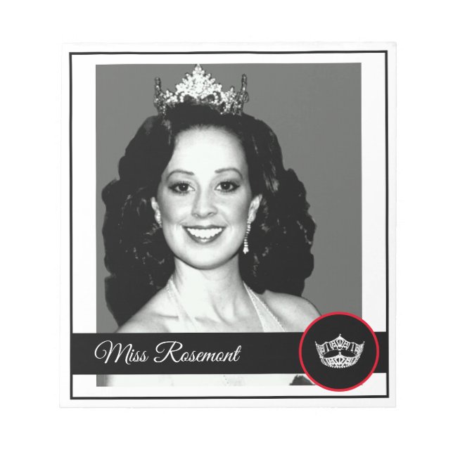 Pageant Crown Autograph Pad (Front)