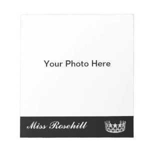 Pageant Crown Autograph Pad