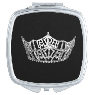 Pageant Crown Compact Mirror