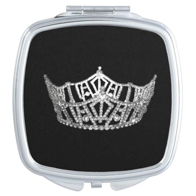 Pageant Crown Compact Mirror (Front)