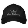 Pageant Crown Custom Embroidered Cap