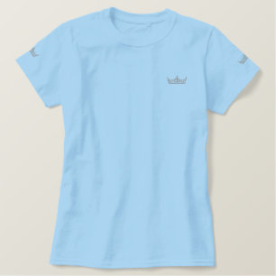 Pageant Crown Embroidered T-Shirt