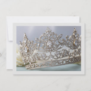 Pageant Crown Flat Note Card