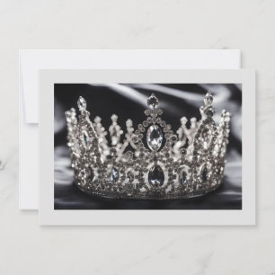 Pageant Crown Flat Note Card