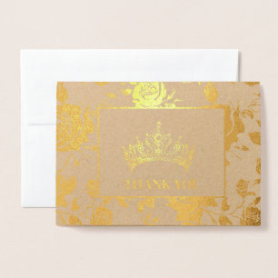 Pageant Crown Foil Card