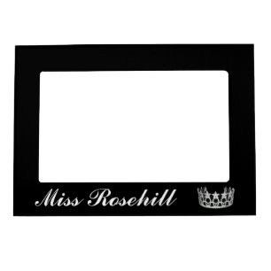 Pageant Crown Magnet Picture Frame