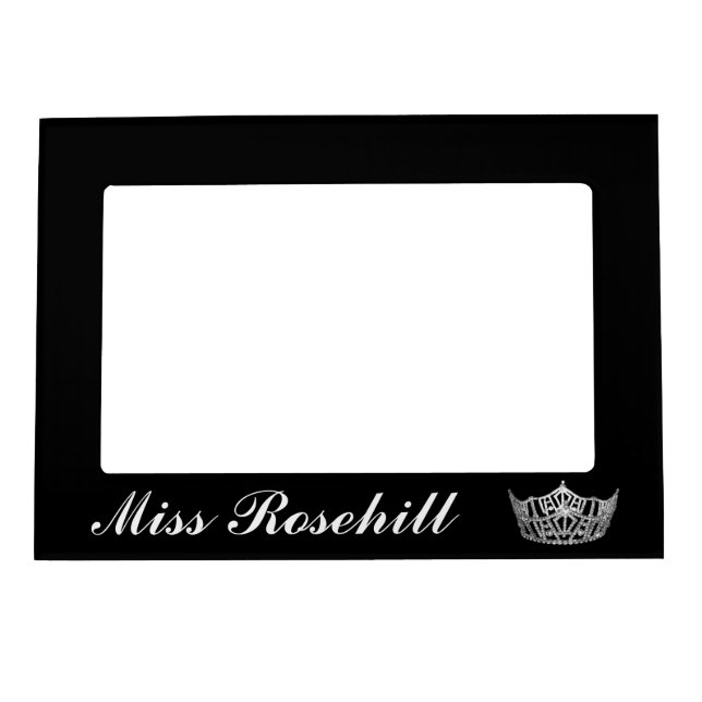 Pageant Crown Magnet Picture Frame (Front)