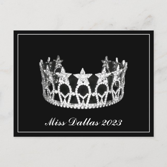 Pageant Crown Postcard (Front)
