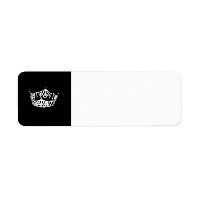 Pageant Crown Return Address Label (Front)