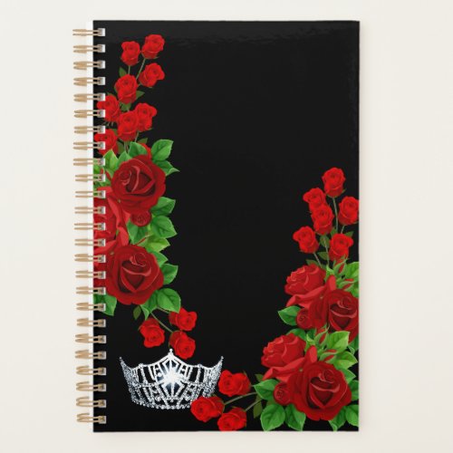 Pageant Crown  Roses Planner