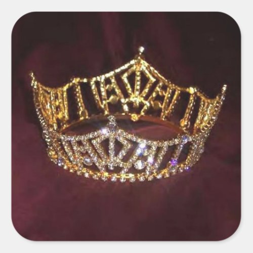 Pageant Crown Sticker