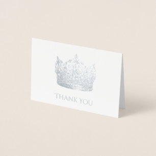 Pageant Crown Thank You Card