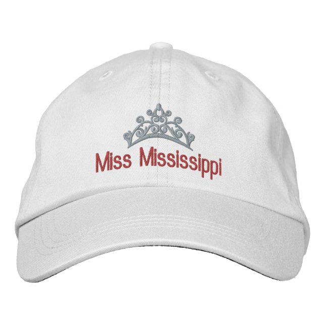 Pageant Custom Embroidered Baseball Cap (Front)
