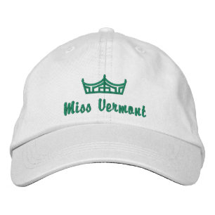 Pageant Custom Embroidered Baseball Cap USA