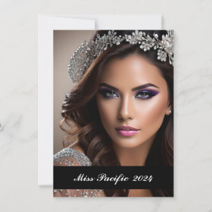 Pageant Custom Photo Card