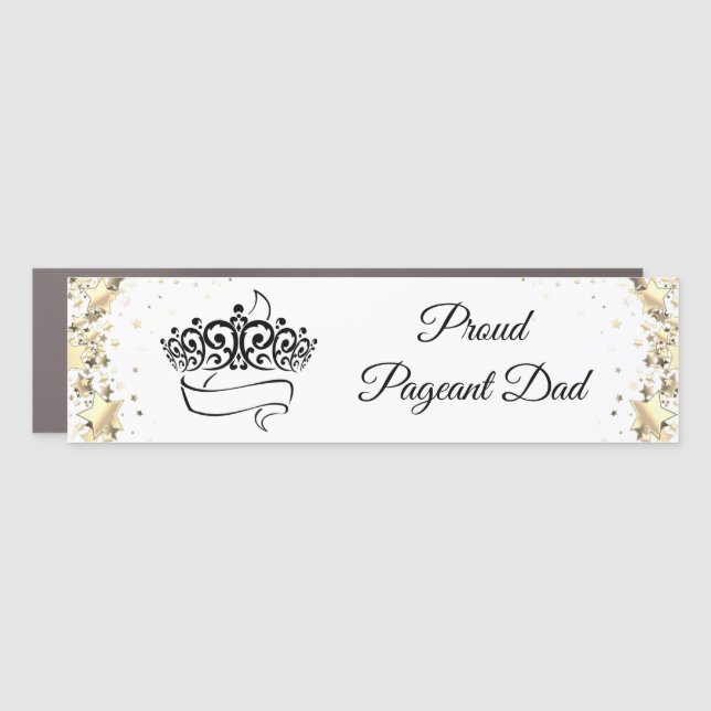 Pageant Dad Car Magnet (Front)