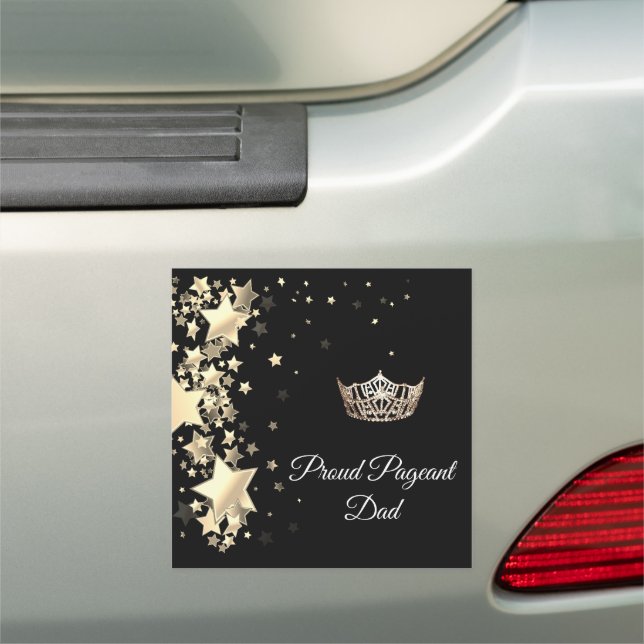 Pageant Dad Car Magnet (In Situ)
