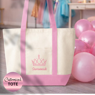 Pageant Essentials Custom Crown Titleholder Tote Bag