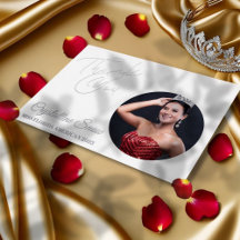 Pageant Essentials Foil Thank You Card