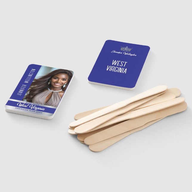 Pageant Fan Wavers | Royal Shine Set of 10 Fans (Non-assembled)