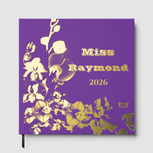 Pageant Foil Orchids Crown Scrapbook
