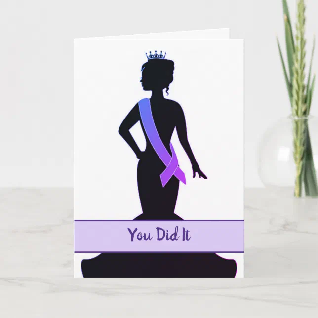 Pageant Greeting Card-Congratulations Card | Zazzle