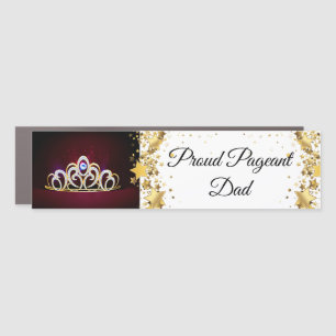 Pageant Mom Bumper  Car Magnet