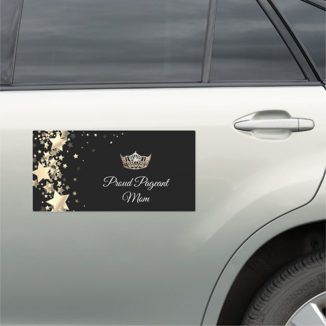 Pageant Mom Car Magnet (In Situ)