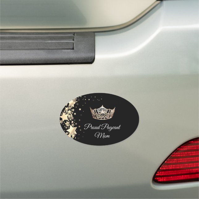 Pageant Mom Car Magnet (In Situ)