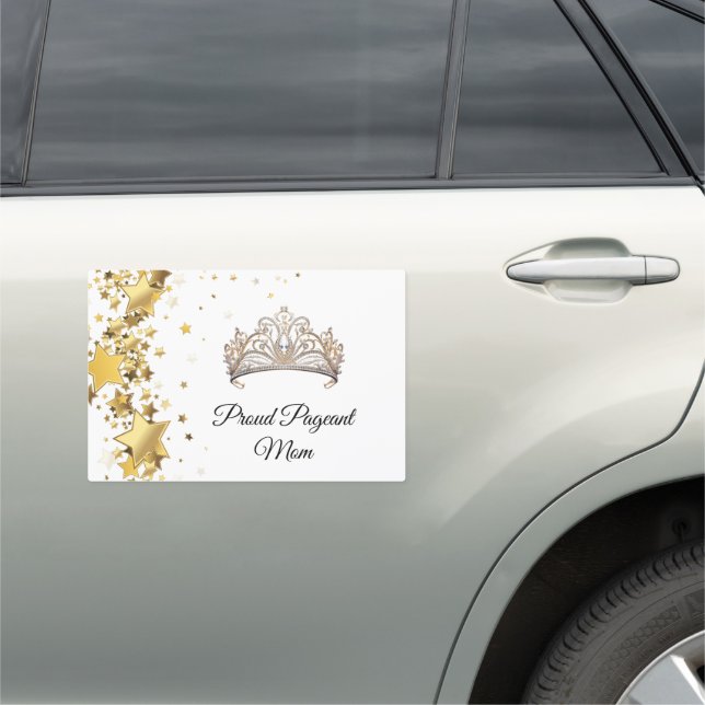 Pageant Mom Car Magnet (In Situ)