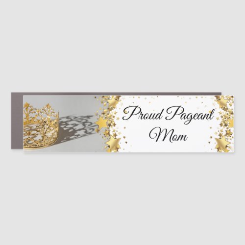 Pageant Mom Car Magnet