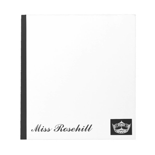 Pageant Note Pad (Front)
