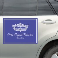 Pageant Personalized Title Car Magnet