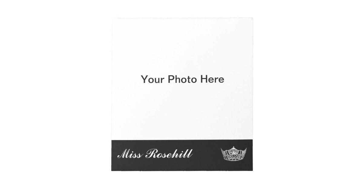 Pageant Photo Autograph Pad | Zazzle