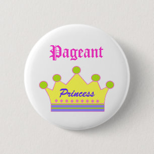Pageant Princess Button