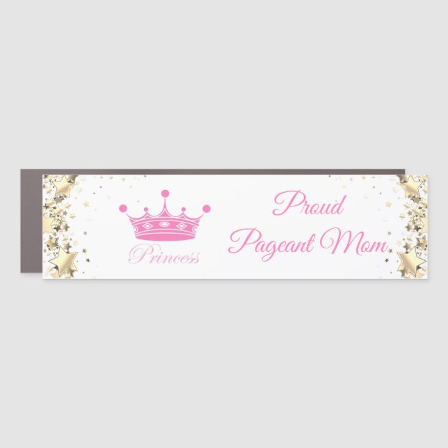 Pageant Princess Car Magnet (Front)