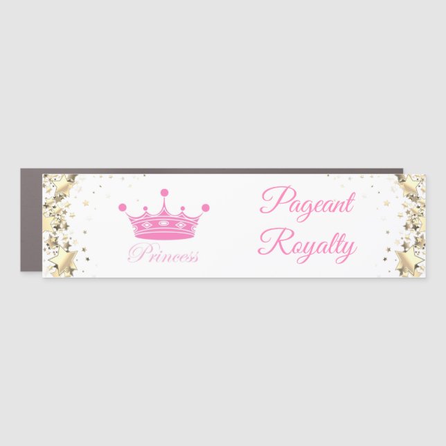 Pageant Princess Car Magnet (Front)