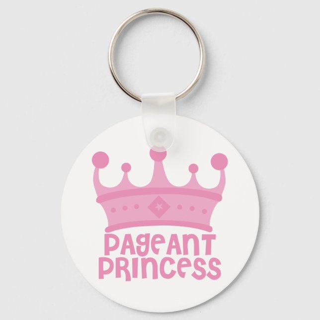 Pageant Princess Keychain (Front)