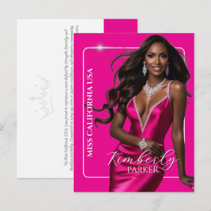 Pageant Promo Postcard Color Pop Cutout