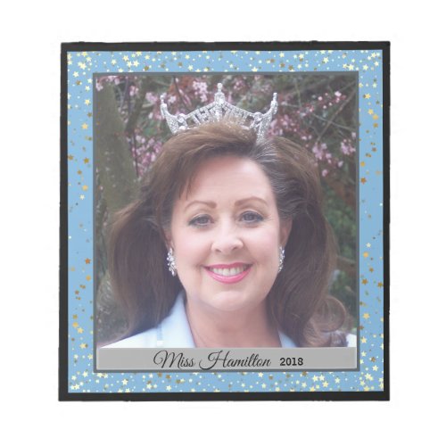 Pageant Queen Autograph Pad_Stardust Notepad