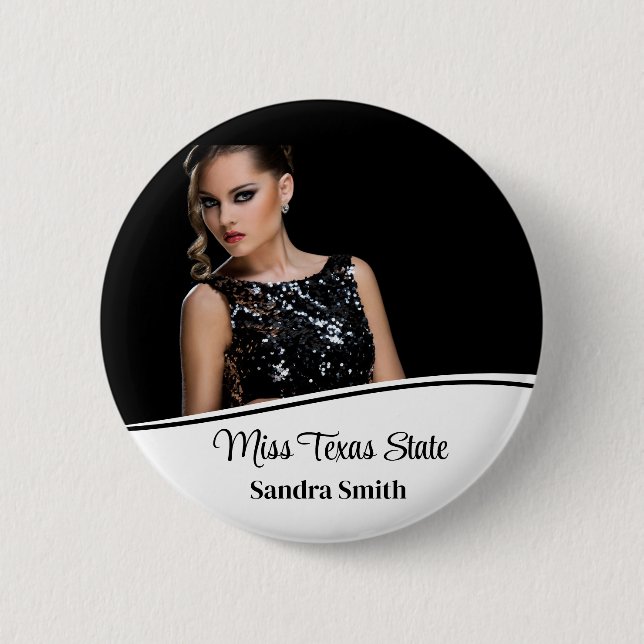 Pageant Queen  Button (Front)