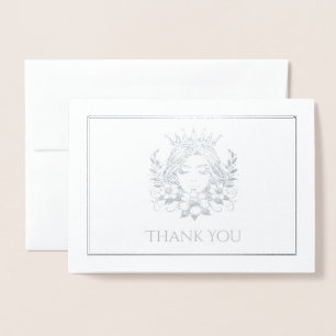 Pageant Queen Crown Foil Card