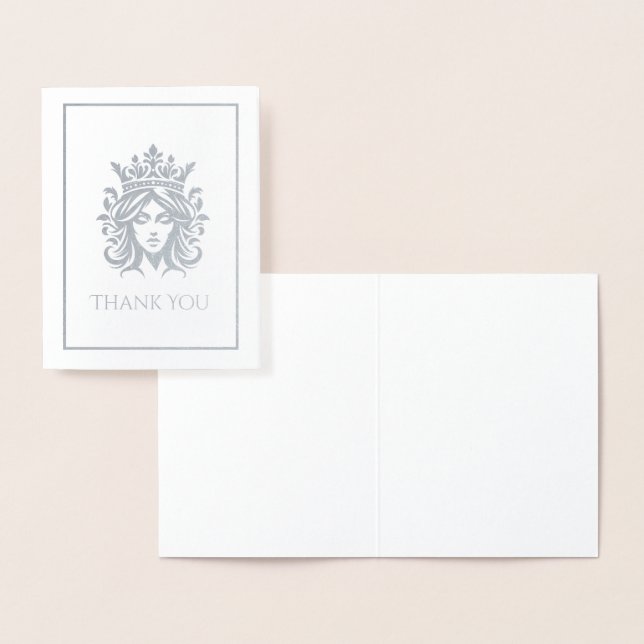 Pageant Queen Crown  Foil Card (Display)